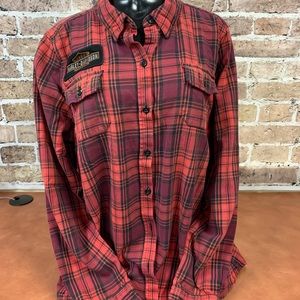 Women’s Harley Davidson button down shirt